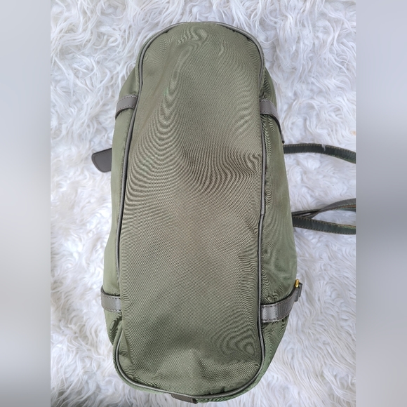 Prada Nylon Green Shoulder Bag - Picture 7 of 15